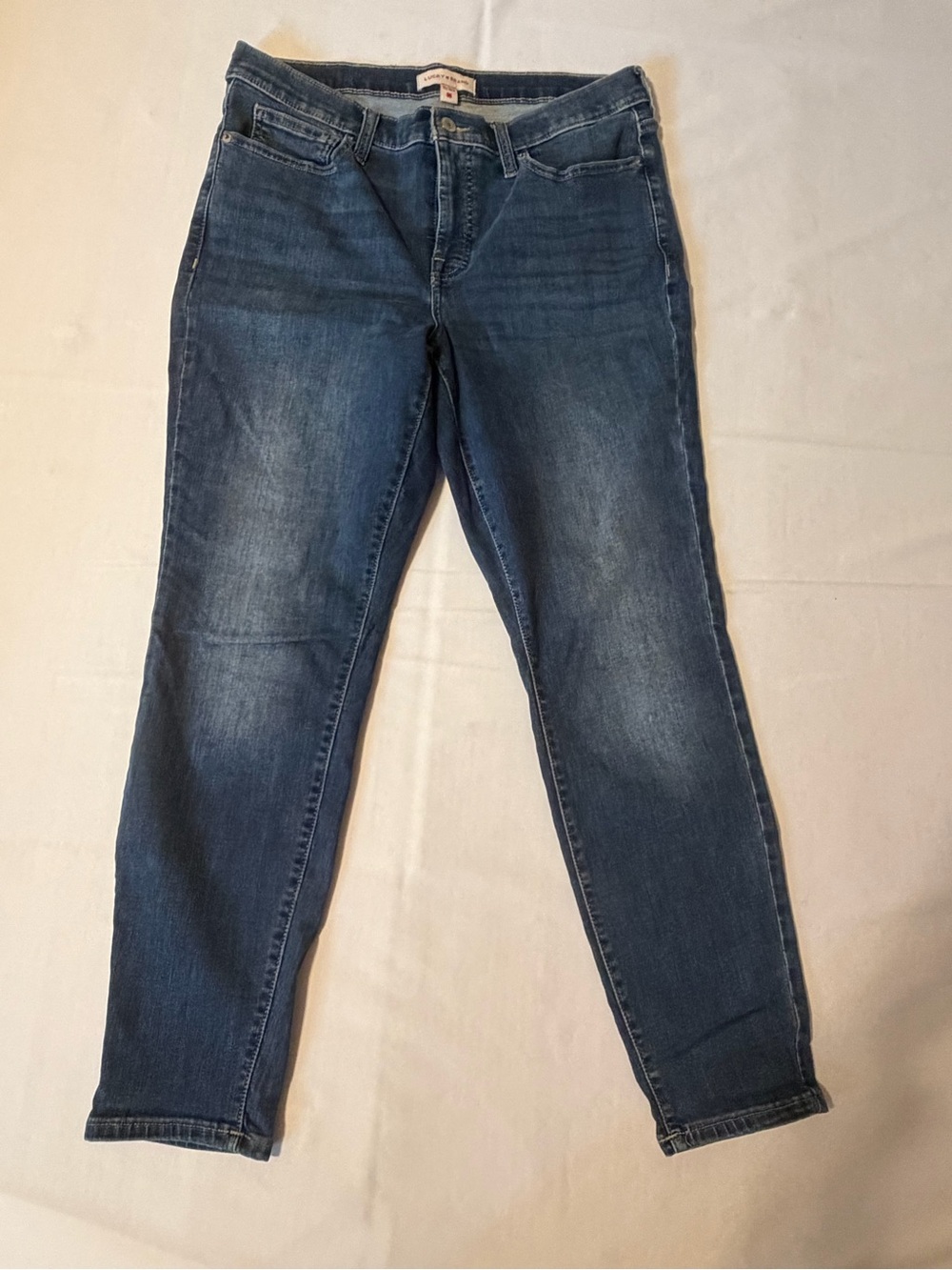 Lucky Brand Women's Jeans Skinny Mid-Rise  Denim US Size 10